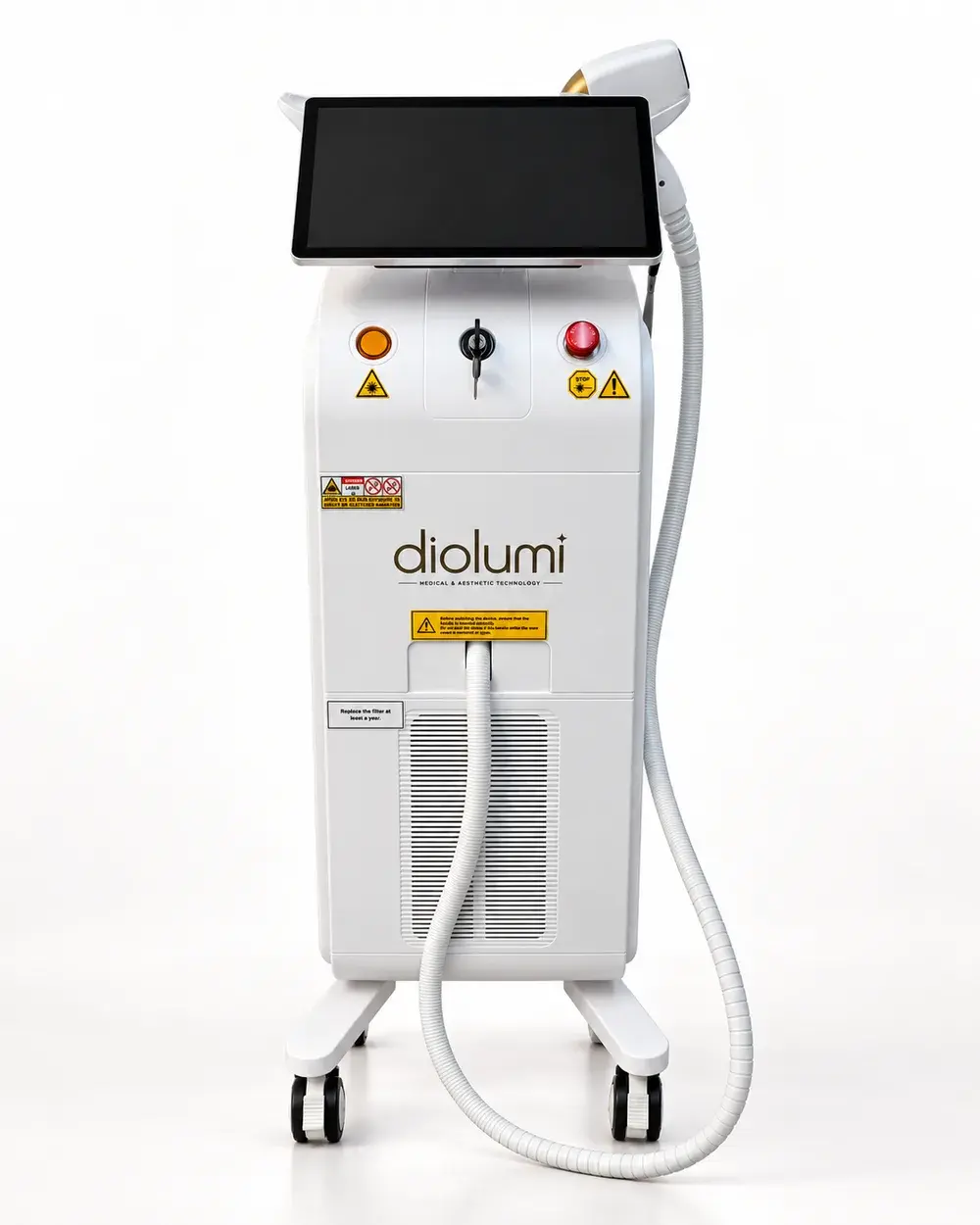 Appareil laser Diolumi, vue de face