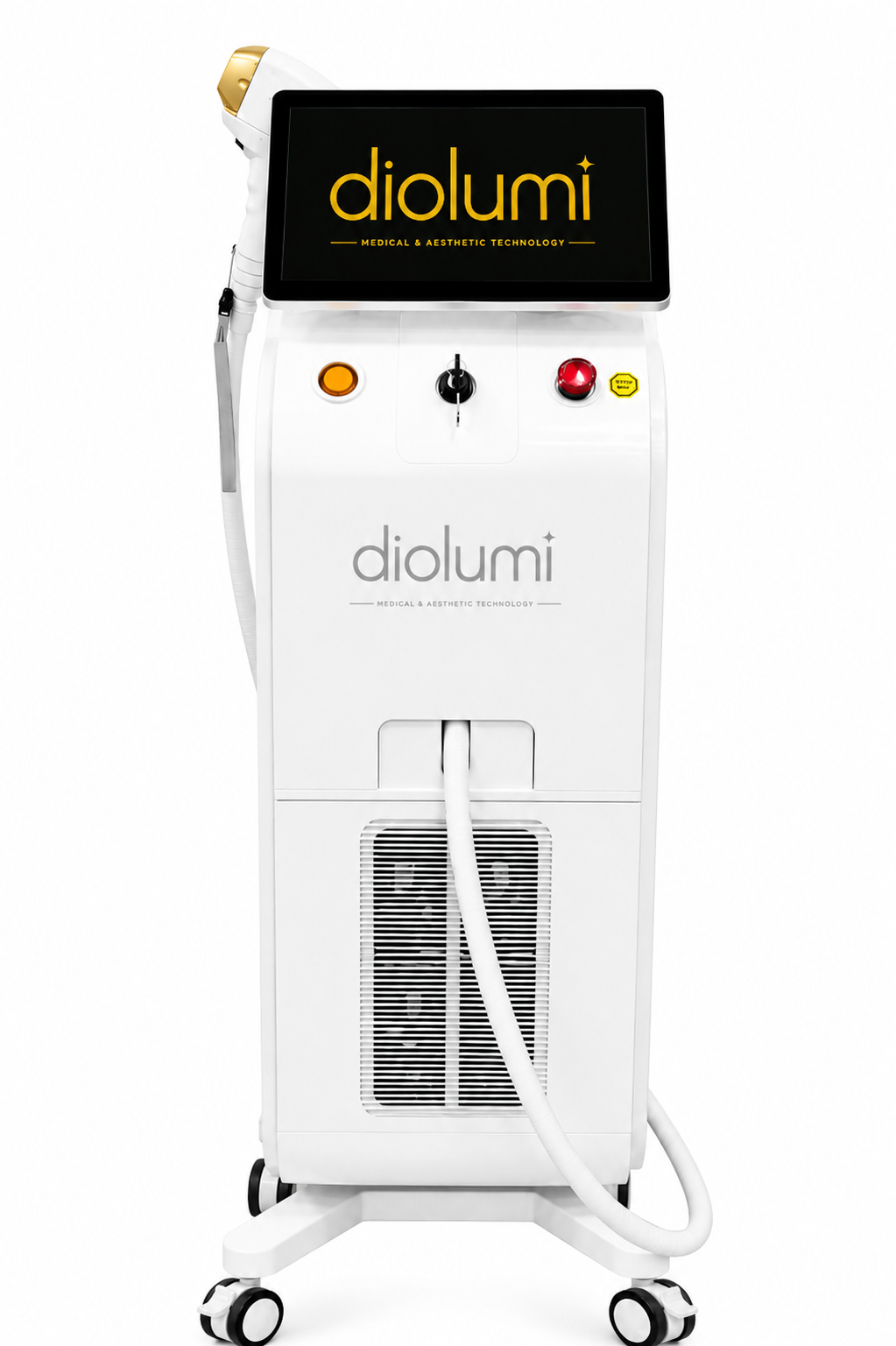 Laser Diode Diolumi, appareil professionnel d’épilation, vue de face
